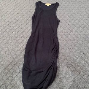 Solow navy tank dress
